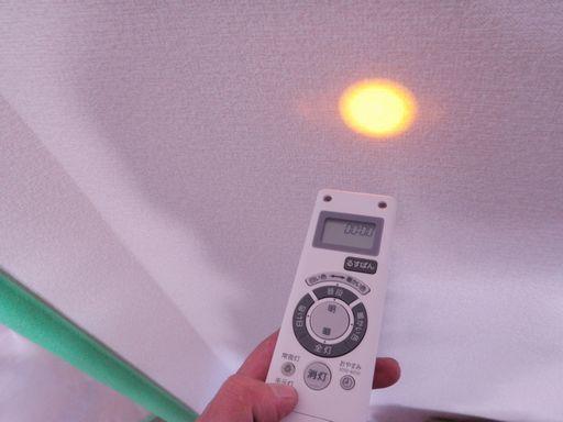 名古屋　LEDシーリングライト取付工事画像