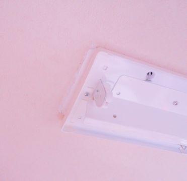 名古屋 キッチン 照明器具取替え工事画像