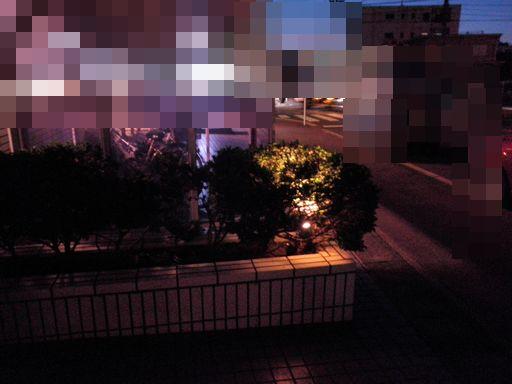 名古屋　マンションライトアップ照明工事画像