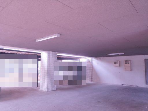名古屋　駐車場照明器具取替え工事画像