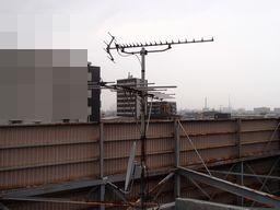 名古屋　BS/110度CSパラボラアンテナ取替え交換取付け設置工事画像