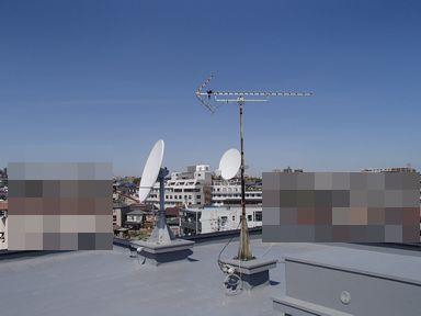 名古屋　地デジテレビアンテナ取付設置取替え交換工事画像
