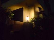 名古屋　門柱灯照明器具取替え交換工事画像