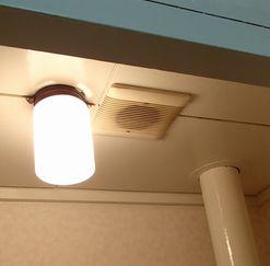 名古屋　マンション浴室換気扇取替え交換工事画像