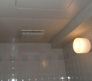 愛知県名古屋市 マンション2～3部屋用浴室換気扇取替え交換工事画像