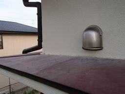愛知県名古屋市 戸建て住宅パイプファン換気扇新規取付設置工事画像