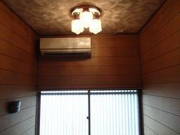 愛知県名古屋市　戸建て住宅ルームエアコン新規取付設置工事画像