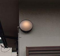 愛知県名古屋市 戸建て住宅外灯照明器具新規取付増設配線工事画像