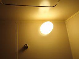 愛知県名古屋市 マンション浴室LED照明器具取替え交換工事画像