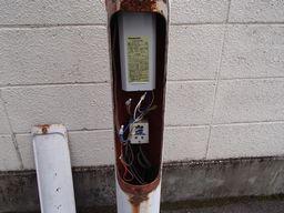 愛知県名古屋市 会社駐車場水銀灯用安定器取替え交換工事画像