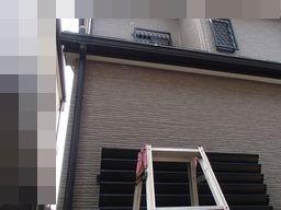 愛知県名古屋市 浴室換気扇取替え交換工事 フード取付工事画像