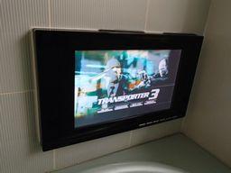 愛知県名古屋市 浴室テレビ用DVDプレーヤー接続工事画像