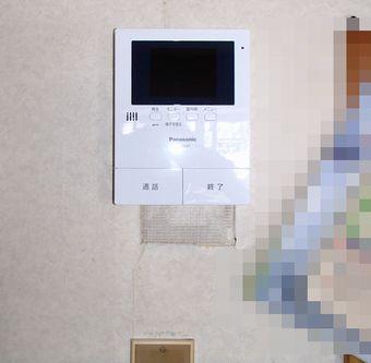 愛知県名古屋市 マンションインターホン テレビドアホン取替え交換工事画像