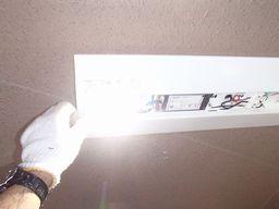 愛知県名古屋市 マンション共用部LEDイト照明器具取替え交換工事画像