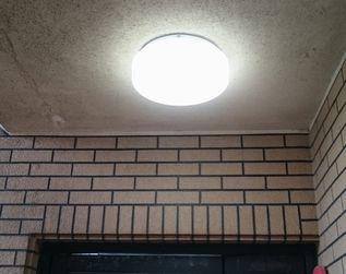 愛知県名古屋市 マンション共用部LED非常用照明器具取替え交換工事画像