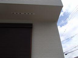 愛知県名古屋市 戸建て住宅LEDセンサーライト照明器具取付設置工事画像