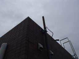 愛知県名古屋市　賃貸マンション　BS/110度CSパラボラアンテナ取替え交換設置工事画像
