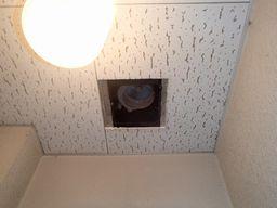 愛知県名古屋市 事務所ビルトイレ換気扇取替え交換工事画像