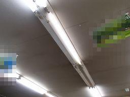 愛知県名古屋市 店舗内LED照明器具取替え交換工事画像