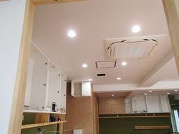 愛知県名古屋市 保育所店舗電気配線照明取付け工事画像