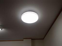 愛知県名古屋市 事務所LED照明器具新規取付け設置増設配線工事画像