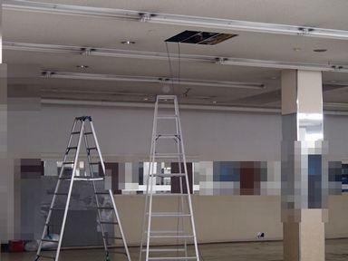 愛知県名古屋市 流通センター物流倉庫LAN配線工事画像