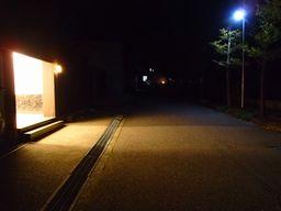 愛知県名古屋市 マンション共用部エントランスLED照明器具取付け取替え交換工事画像