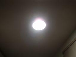 愛知県名古屋市 マンションアパート 洗面脱衣室 LEDダウンライト 照明器具取替え交換工事画像