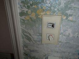 愛知県名古屋市 戸建て住宅 浴室換気扇用タイマースイッチ取替え交換工事画像