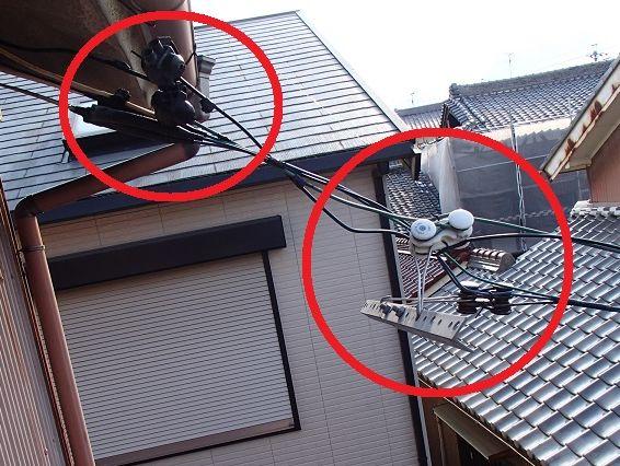 愛知県名古屋市 電灯動力電線引込み工事画像
