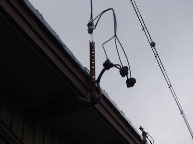 愛知県名古屋市 契約容量増設 単相2線式変更 引込み電線 配管配線 分電盤取替え交換取付け工事画像