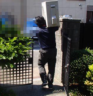愛知県名古屋市 戸建て住宅ルームエアコン取替え交換取付設置工事画像