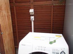 愛知県名古屋市 ななめドラム式全自動洗濯機 家電販売 搬入設置 電源配線工事画像