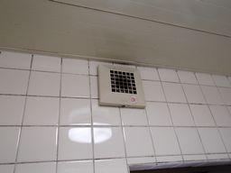 愛知県名古屋市 戸建て住宅 浴室パイプファン換気扇取替え交換工事画像