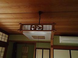 愛知県名古屋市 戸建て住宅 和室LEDシーリングライト照明器具取替え交換工事画像