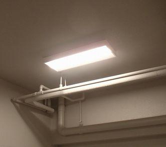 愛知県名古屋市 マンションアパート事務所ビル 共用廊下階段灯 LED照明器具取替え交換工事画像