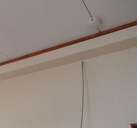 愛知県名古屋市 マンションアパート エアコン専用コンセント新規増設配線工事画像