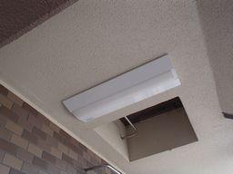 愛知県名古屋市 マンションアパート 共用廊下灯 LED 富士型照明器具取替え交換工事画像