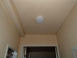 愛知県名古屋市 マンションアパート 洗面脱衣室 LEDシーリングライト照明器具取替え交換工事画像