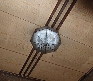 愛知県名古屋市 戸建て住宅 内玄関ホール LEDシーリングライト照明器具取替え交換工事画像
