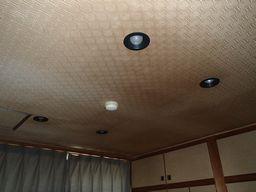 愛知県名古屋市 電気工事現場応援 照明器具取替え交換工事画像