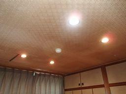 愛知県名古屋市 電気工事現場応援 照明器具取替え交換工事画像