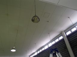 愛知県名古屋市 整備工場 倉庫 蛍光水銀灯ランプ 球替え交換取替え工事画像