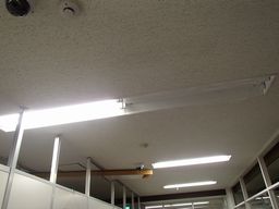 愛知県名古屋市 テナント事務所ビル 事務所内LED天井埋込型照明器具取替え交換工事画像