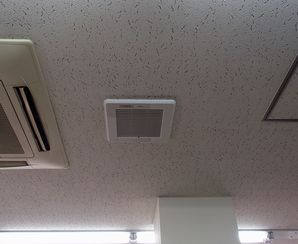 愛知県名古屋市 テナント事務所ビル オフィス換気扇取替え交換工事画像