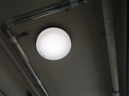 愛知県名古屋市 マンションアパート 共用廊下灯 LEDシーリングライト取替え交換工事画像