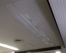 愛知県名古屋市 テナント事務所ビル 貸テナント LED天井埋込型照明器具取替え交換工事画像
