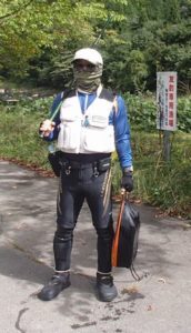 郡上市長良川 アユ釣り画像