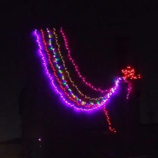 愛知県名古屋市 戸建て住宅 LEDイルミネーション　設置取付け交換工事画像